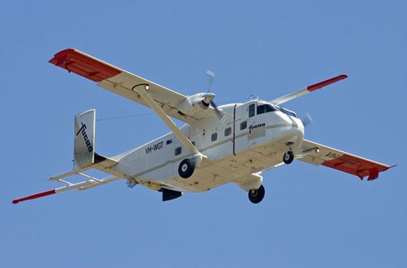 gas survey aircraft